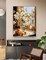 Paint By Number Floral Kit for Adults Beginners – DIY Acrylic Flower Canvas Painting Set for Home Wall Art Decor, 16x20 Inch (Without Frame)